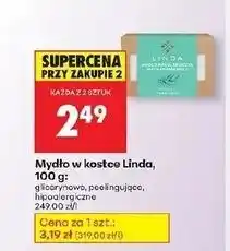 Biedronka Mydło hipoalergiczne do skóry wrażliwej Linda oferta