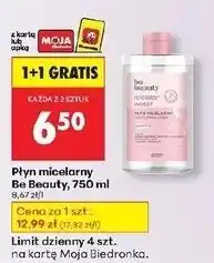 Biedronka Płyn micelarny sensitive Be Beauty oferta