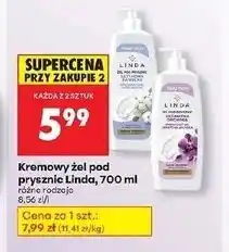 Biedronka Żel pod prysznic bawełna Linda oferta