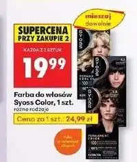 Biedronka Farba do włosów 8.5 Syoss Permanent oferta