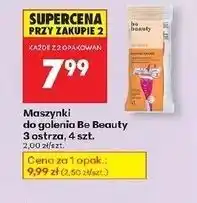 Biedronka Maszynka do golenia Be Beauty Sensitive 3 oferta