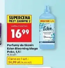 Biedronka Perfumy do prania blooming Eden oferta