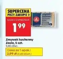 Biedronka Zmywaki kuchenne Zosia Samosia oferta
