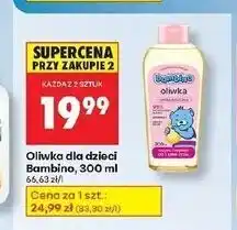 Biedronka Oliwka z nnkt (witaminą f) Bambino oferta