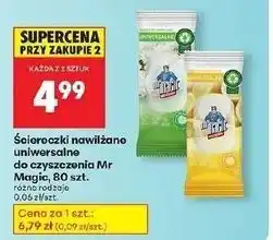 Biedronka Ściereczki uniwersalne zapachowe Mr Magic oferta