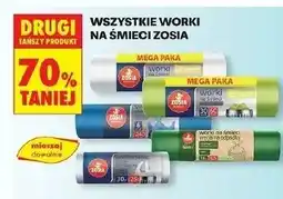 Biedronka Worki na śmieci z uszami 25l Zosia Samosia oferta