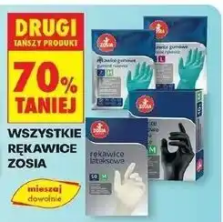 Biedronka Rękawice gumowe l Zosia Samosia oferta