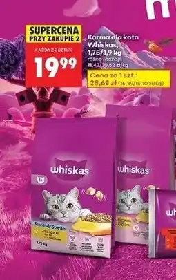 Biedronka Karma dla kota kurczak Whiskas oferta