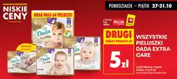 Biedronka Pieluszki dada extra care oferta
