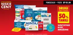 Biedronka Ryby mrożone oferta