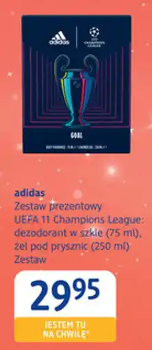 dm drogerie markt Adidas Zestaw prezentowy UEFA 11 Champions League oferta
