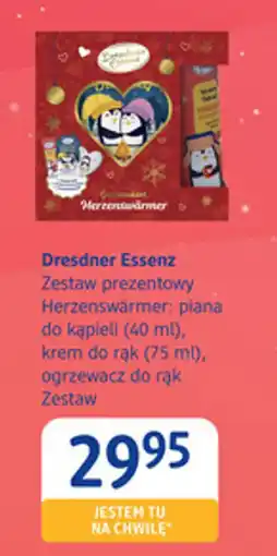 dm drogerie markt Dresdner Essenz Zestaw prezentowy Herzenswärmer oferta