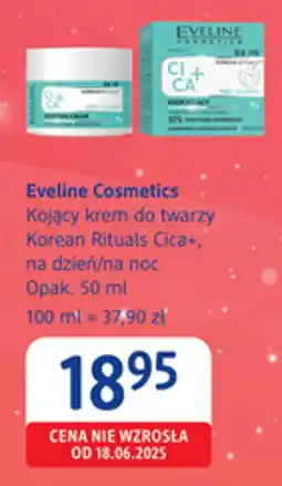 dm drogerie markt Eveline Cosmetics Kojący krem do twarzy Korean Rituals Cica+, na dzień/na noc oferta