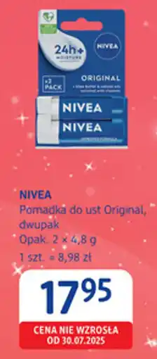 dm drogerie markt NIVEA Pomadka do ust Original oferta