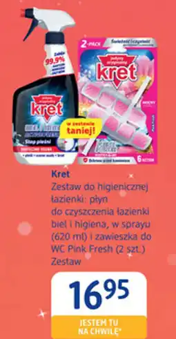 dm drogerie markt Kret Zestaw do higienicznej łazienki oferta