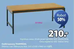 JYSK Stolik kawowy TRAPPEDAL oferta