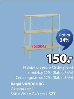 JYSK Regał VANDBORG oferta