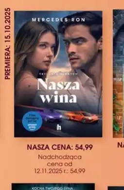 Świat Książki Nasza wina oferta