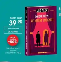 Świat Książki Joe AlexSmierć Mówi W Moim Imieniu oferta