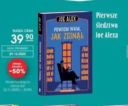Świat Książki Powiem Wam, Jak Zginął Joe Alex oferta