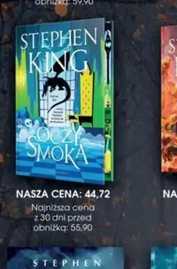 Świat Książki Stephen King Oczy Smoka oferta