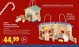 Lidl Zabawka drewniana wóz strażacki Lupilu oferta