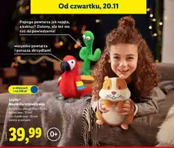 Lidl Maskotka interaktywna sowa Lupilu oferta
