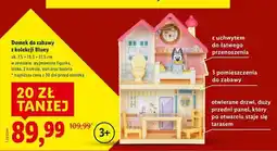 Lidl Domek z kolekcji bluey 7.5 x 18.3 27.5 cm oferta