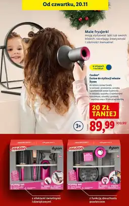 Lidl Zestaw do stylizacji włosów dyson Casdon oferta