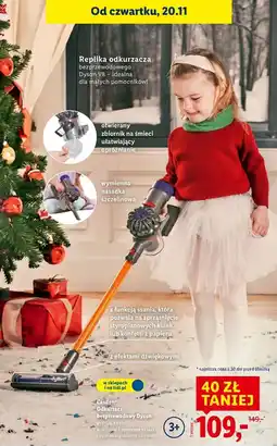 Lidl Odkurzacz bezprzewodowy dyson Casdon oferta