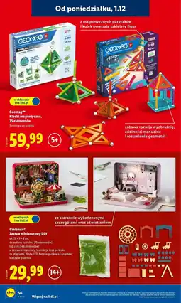 Lidl Klocki magnetyczne Geomag oferta