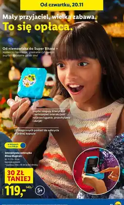 Lidl Interaktywne zwierzątko bitzee oferta