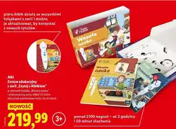 Lidl Zestaw edukacyjny czytaj z albikiem Albi (Gry/Art. Papierowe) oferta