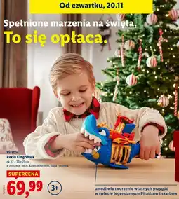 Lidl Okręt king shark Piratix oferta