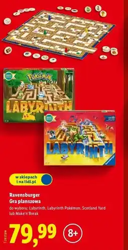 Lidl Gra make 'n' break midi Ravensburger oferta
