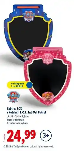 Lidl Tablica lcd do pisania i rysowania oferta