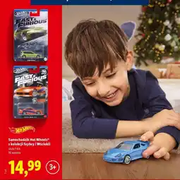 Lidl Samochodzik szybcy i wściekli Hot Wheels oferta