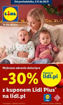 Lidl Pajacyk niemowlęcy Lupilu oferta
