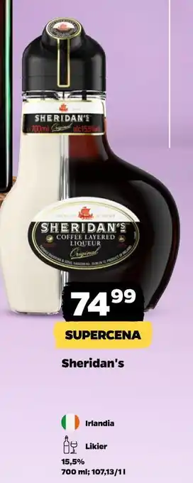 Netto Likier Sheridan's Coffee oferta