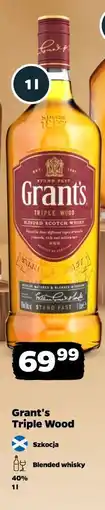 Netto Whisky Grant's Triple Wood oferta