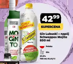 Netto Gin 700 ml + schweppes mojito 850 Lubuski oferta