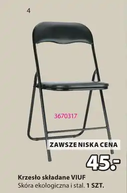 JYSK Krzesło składane VIUF oferta