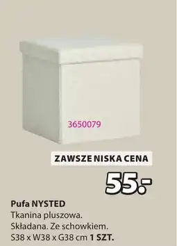 JYSK Pufa NYSTED oferta