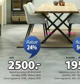 JYSK ROYAL OAK Stół ROSLEV oferta