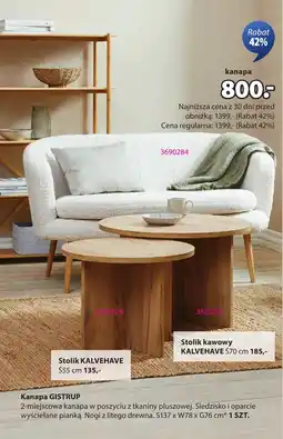 JYSK Kanapa GISTRUP oferta