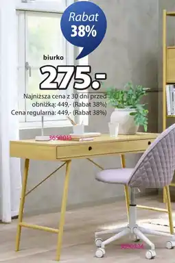 JYSK Biurko LINDVED oferta
