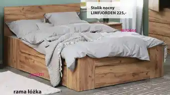 JYSK Rama łóżka LIMFJORDEN oferta