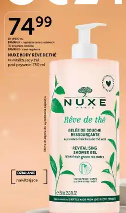 Ziko Dermo NUXE BODY RÊVE DE THÉ rewitalizujący żel pod prysznic oferta