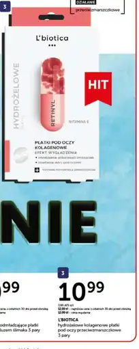 Ziko Dermo L'biotica Płatki pod oczy kolagenowe oferta