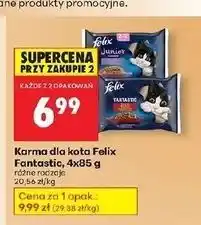 Biedronka Karma dla kota wybór smaków w galaretce Purina Felix Fantastic oferta